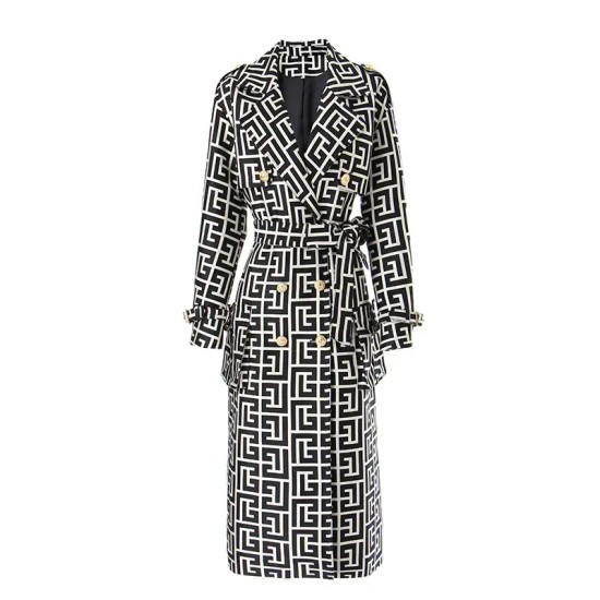 Hot New Models Low MOQ Plus Size Winter Women's Trench Coats